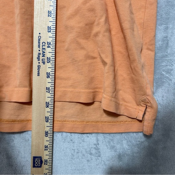 Peter Millar Crown Soft Polo Shirt Men's Large Orange Short Sleeve Classic - Picture 6 of 8
